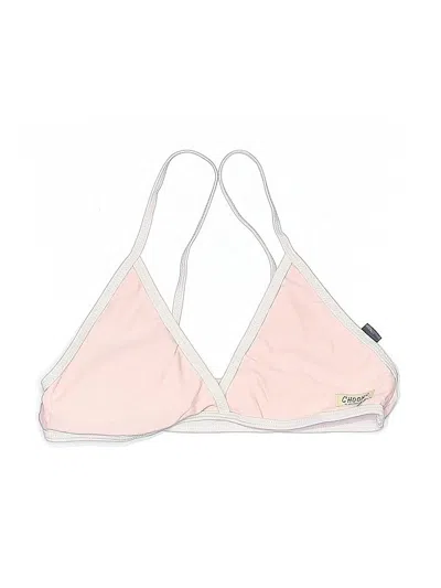 Pre-owned Assorted Brands Swimsuit Top Pink Swimwear