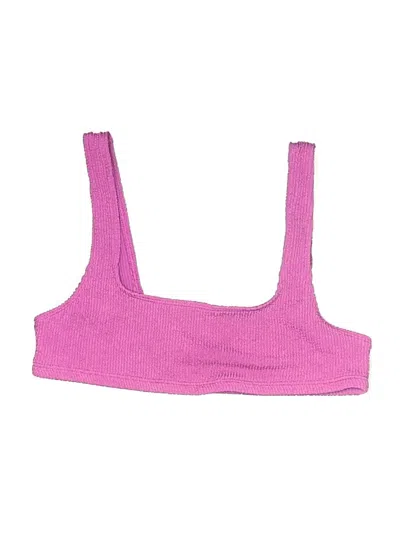 Pre-owned Assorted Brands Swimsuit Top Pink Swimwear