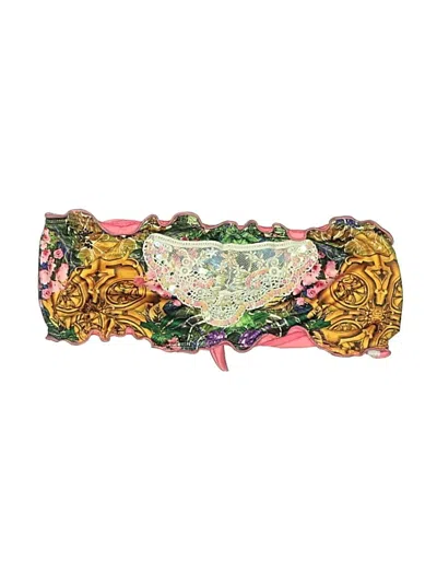 Pre-owned Assorted Brands Swimsuit Top Pink Swimwear
