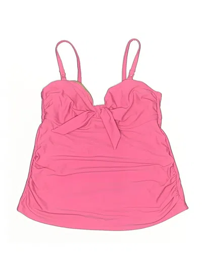 Pre-owned Assorted Brands Swimsuit Top Pink Swimwear