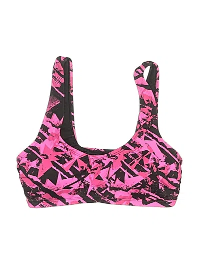 Pre-owned Assorted Brands Swimsuit Top Pink Swimwear