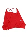 Assorted Brands Swimsuit Top Red Solid Pattern Swimwear In Red