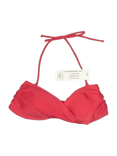 Pre-owned Assorted Brands Swimsuit Top Red Swimwear