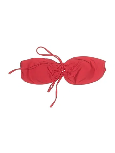 Pre-owned Assorted Brands Swimsuit Top Red Swimwear