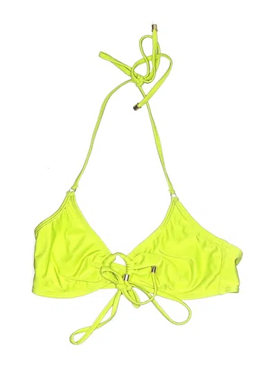 Pre-owned Assorted Brands Swimsuit Top Yellow Swimwear