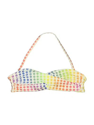 Pre-owned Assorted Brands Swimsuit Top Yellow Swimwear