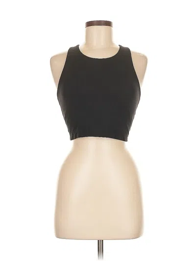 Pre-owned Assorted Brands Tank Top Black Halter Neckline Tops