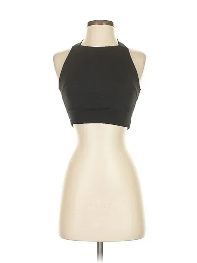 Pre-owned Assorted Brands Tank Top Black Halter Neckline Tops