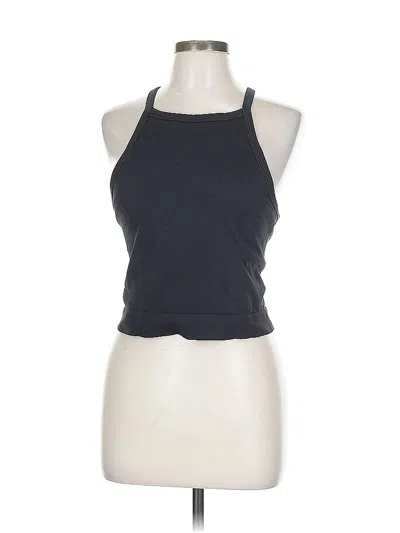 Pre-owned Assorted Brands Tank Top Black Halter Neckline Tops