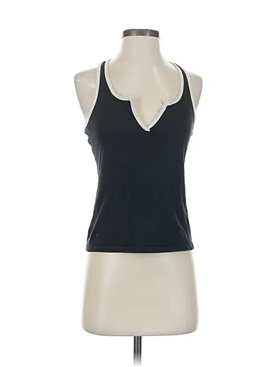 Pre-owned Assorted Brands Tank Top Black Halter Neckline Tops