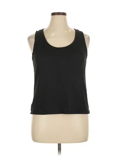 Pre-owned Assorted Brands Tank Top Black Halter Neckline Tops
