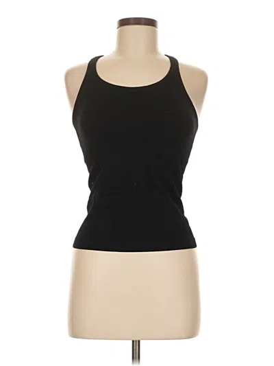Pre-owned Assorted Brands Tank Top Black Halter Neckline Tops