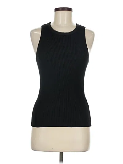 Pre-owned Assorted Brands Tank Top Black Halter Neckline Tops