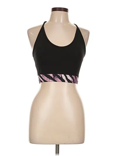 Pre-owned Assorted Brands Tank Top Black Halter Neckline Tops