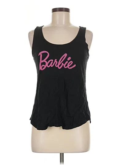 Pre-owned Assorted Brands Tank Top Black Halter Neckline Tops