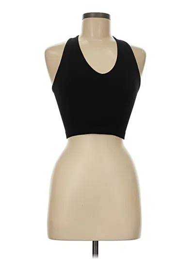 Pre-owned Assorted Brands Tank Top Black Halter Neckline Tops