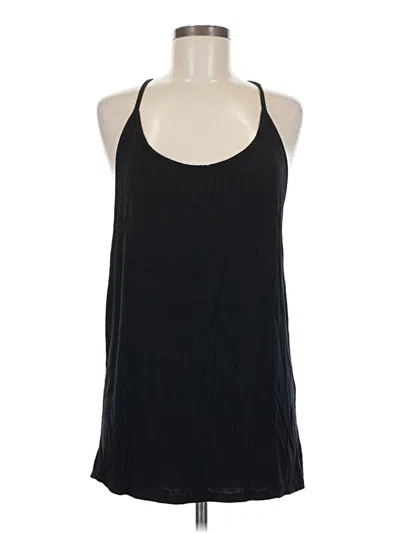 Pre-owned Assorted Brands Tank Top Black Halter Neckline Tops