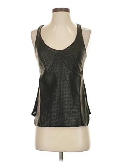Pre-owned Assorted Brands Tank Top Black Halter Neckline Tops