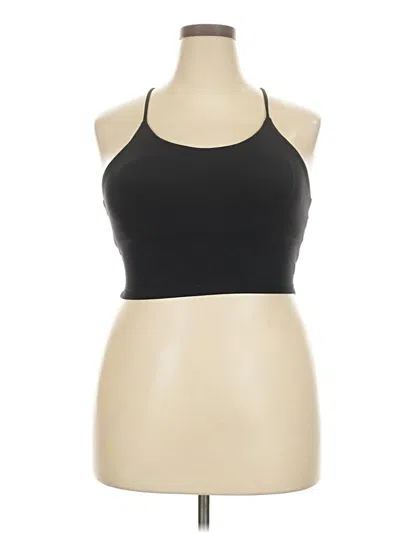 Pre-owned Assorted Brands Tank Top Black Halter Neckline Tops