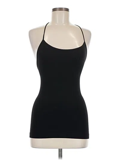 Pre-owned Assorted Brands Tank Top Black Halter Neckline Tops