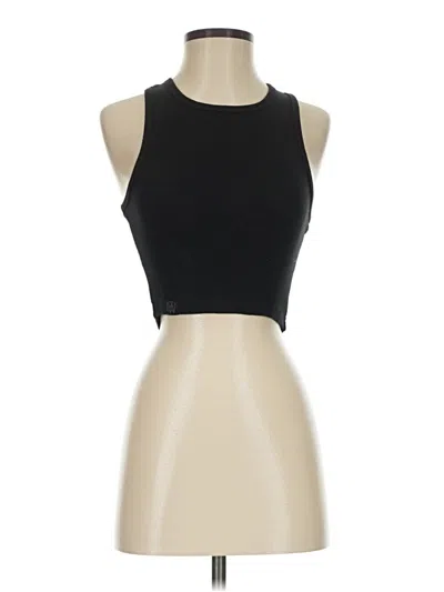 Pre-owned Assorted Brands Tank Top Black Halter Neckline Tops