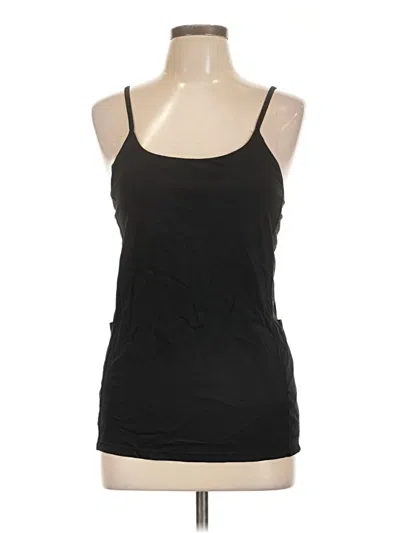 Pre-owned Assorted Brands Tank Top Black Halter Neckline Tops