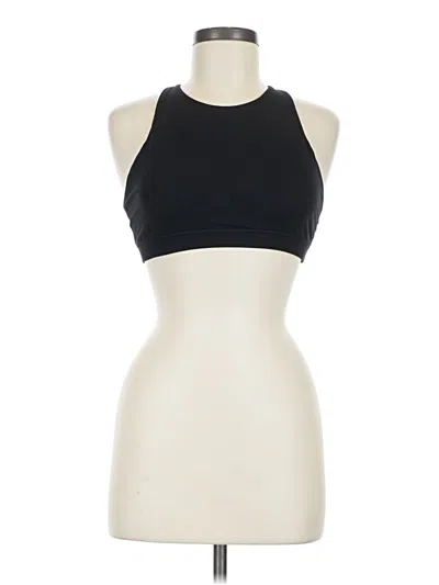 Pre-owned Assorted Brands Tank Top Black Halter Neckline Tops