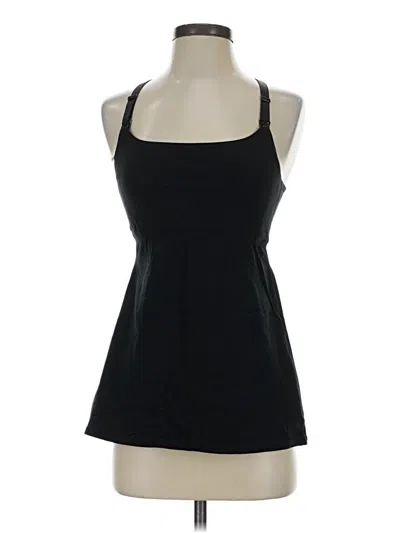 Pre-owned Assorted Brands Tank Top Black Halter Neckline Tops