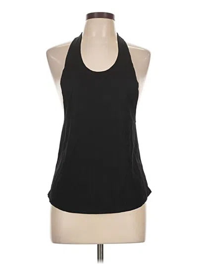 Pre-owned Assorted Brands Tank Top Black Halter Neckline Tops