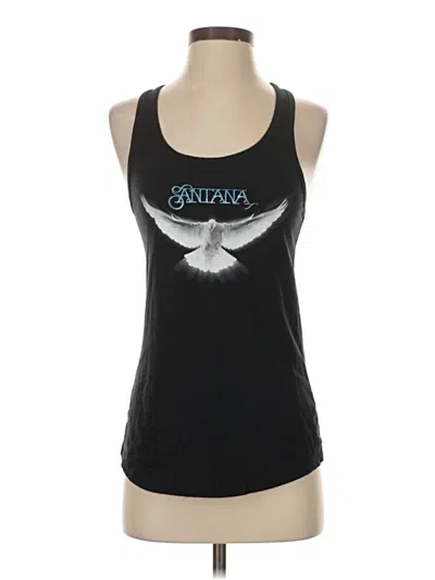 Pre-owned Assorted Brands Tank Top Black Halter Neckline Tops