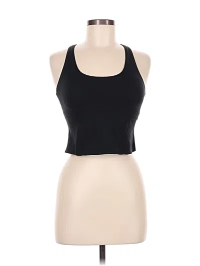 Pre-owned Assorted Brands Tank Top Black Halter Neckline Tops