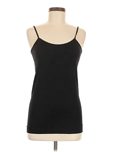 Pre-owned Assorted Brands Tank Top Black Halter Neckline Tops