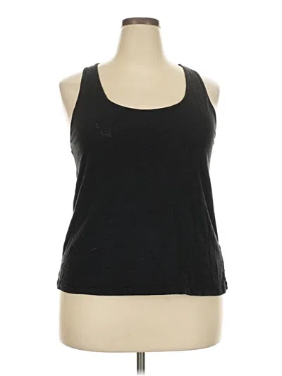 Pre-owned Assorted Brands Tank Top Black Halter Neckline Tops