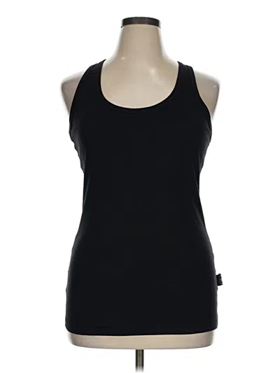 Pre-owned Assorted Brands Tank Top Black Halter Neckline Tops