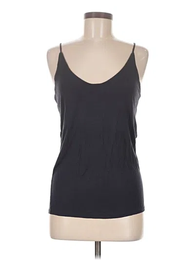 Pre-owned Assorted Brands Tank Top Black Halter Neckline Tops