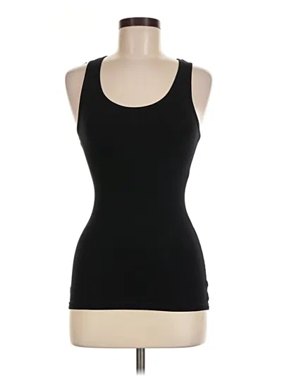 Pre-owned Assorted Brands Tank Top Black Halter Neckline Tops