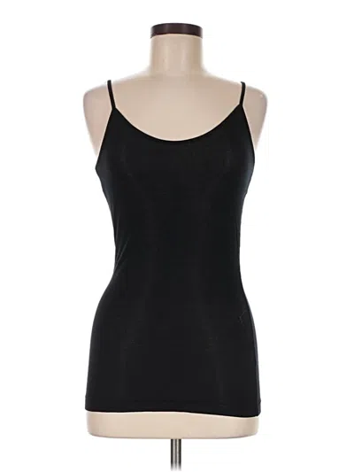Pre-owned Assorted Brands Tank Top Black Halter Neckline Tops