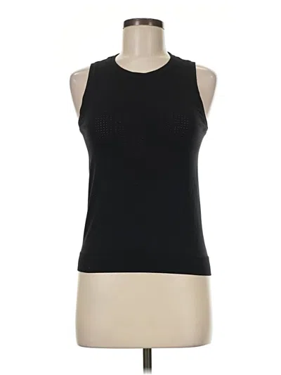 Pre-owned Assorted Brands Tank Top Black Halter Neckline Tops