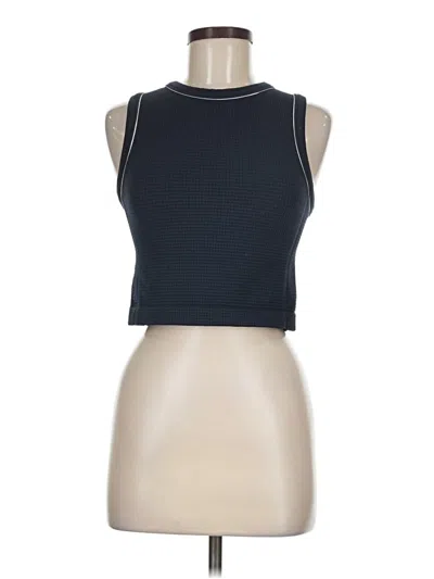 Pre-owned Assorted Brands Tank Top Black Halter Neckline Tops