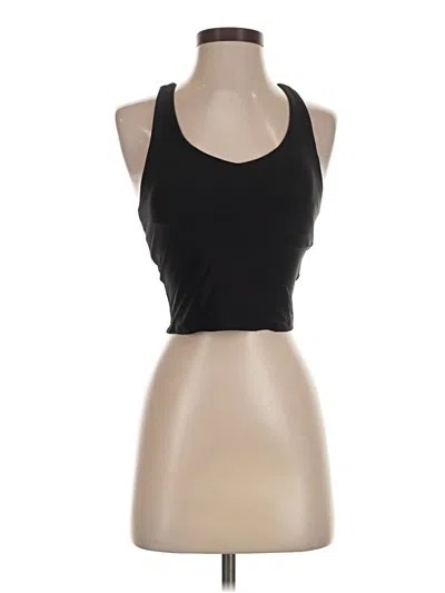 Pre-owned Assorted Brands Tank Top Black Halter Neckline Tops