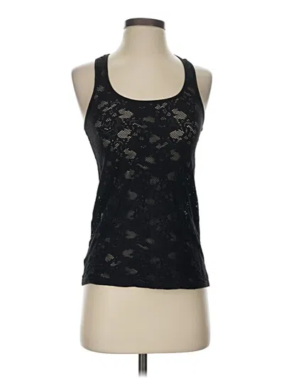 Pre-owned Assorted Brands Tank Top Black Halter Neckline Tops