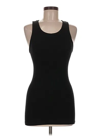 Pre-owned Assorted Brands Tank Top Black Halter Neckline Tops