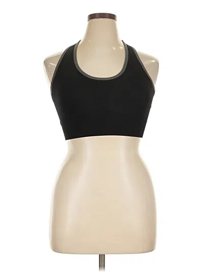Pre-owned Assorted Brands Tank Top Black Halter Neckline Tops