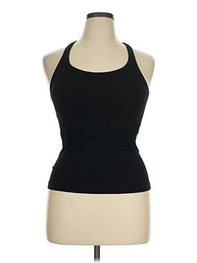 Pre-owned Assorted Brands Tank Top Black Halter Neckline Tops