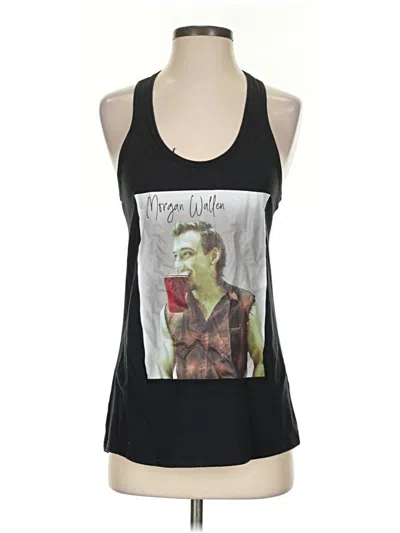 Pre-owned Assorted Brands Tank Top Black Halter Neckline Tops