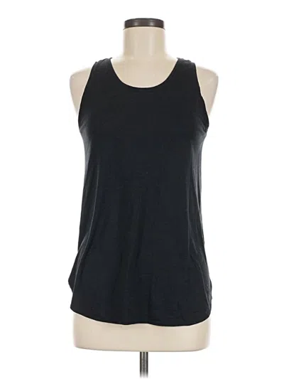 Pre-owned Assorted Brands Tank Top Black Halter Neckline Tops