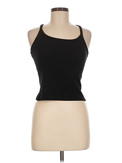 Pre-owned Assorted Brands Tank Top Black Halter Neckline Tops