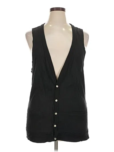 Pre-owned Assorted Brands Tank Top Black Plunge Neckline Tops