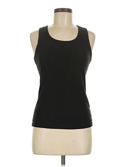 Pre-owned Assorted Brands Tank Top Black Scoop Neck Tops