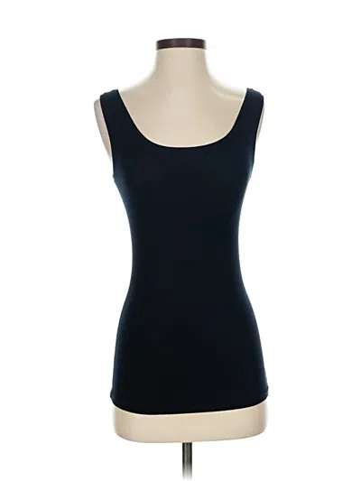 Pre-owned Assorted Brands Tank Top Black Square Neckline Tops